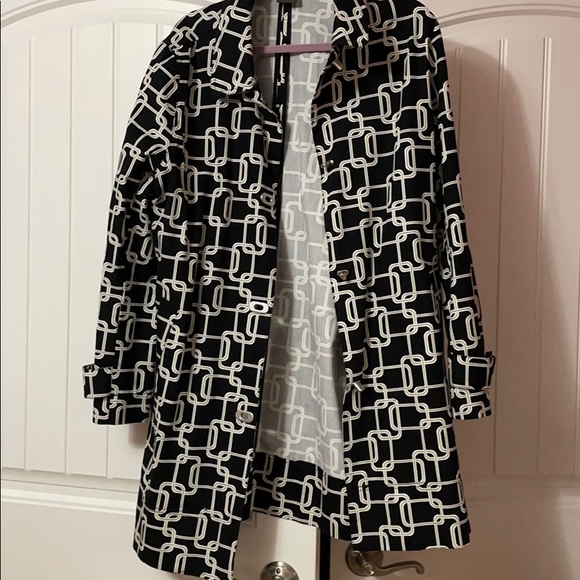 George Jackets & Blazers - Black and white Coat